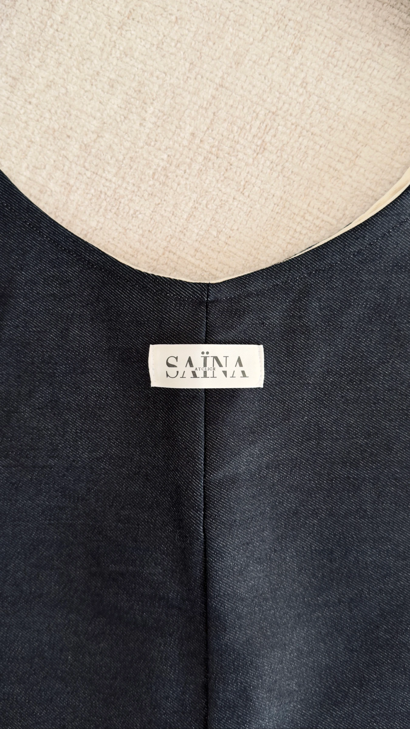 Bolsa de jeans - feita à mão - nova – photo 3